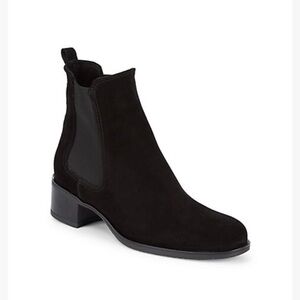 La CANADIENNE Hollinger suede Black Ankle Booties